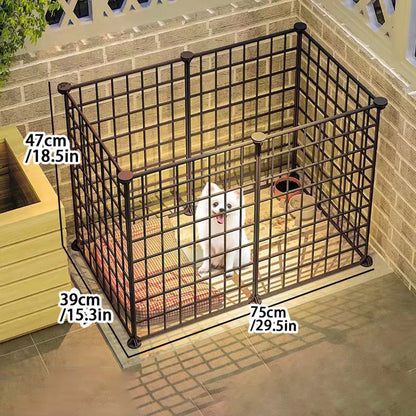 Indoor Dog Fence Gate Cage