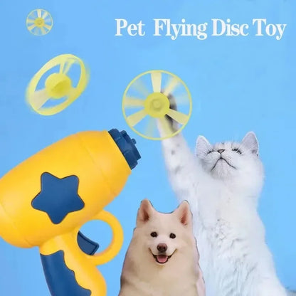 Interactive Flying Disc Launcher Toy
