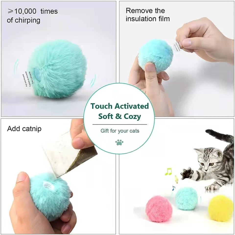 Electric Catnip Ball Training Toy