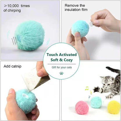 Electric Catnip Ball Training Toy