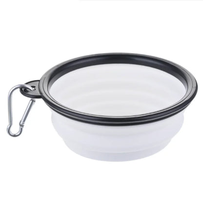 Portable Silicone Food & Water Bowl for Pets