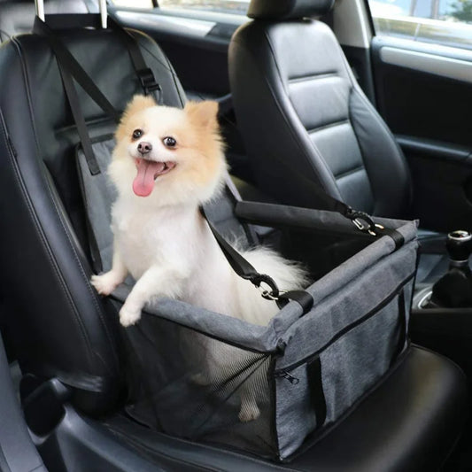 Car Seat Cover Foldable Hammock Pet Harness Basket Bag