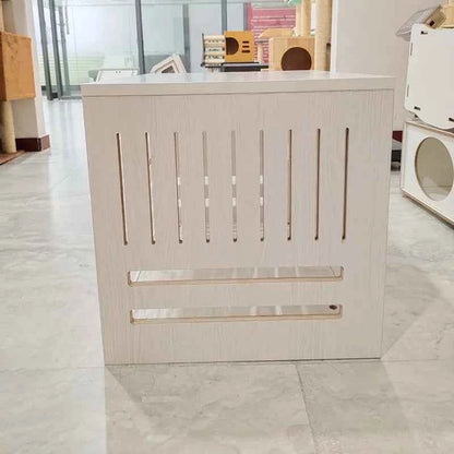 Heavy Duty Dog Crate Furniture Solid Wood Puppy Pet Cages Crates for Large Dogs Modern Indoor Wooden Dog Crate Kennel House