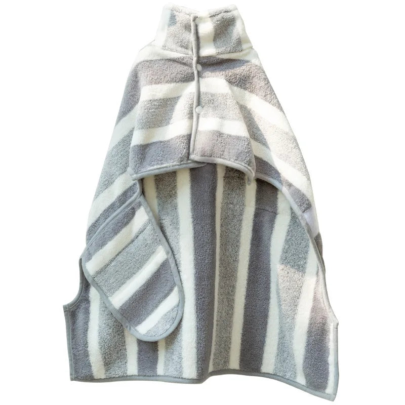 Quick-drying Absorbent Bath Towel Coat