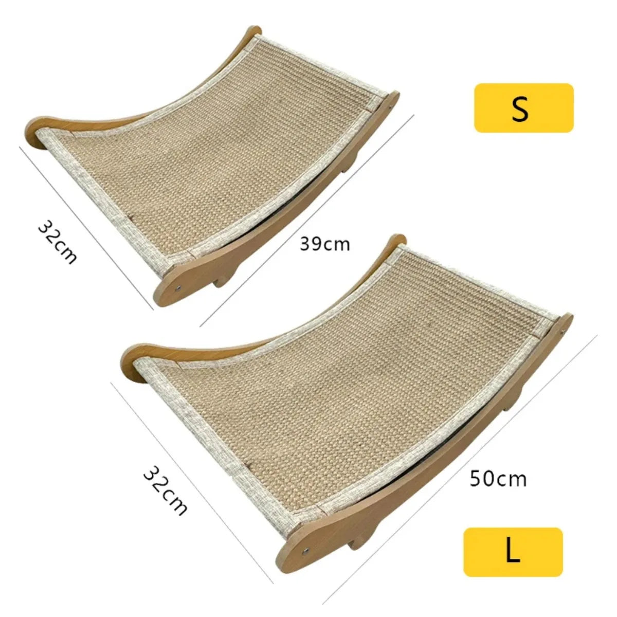 Multifunction Detachable Cat Bed & Scratch Board