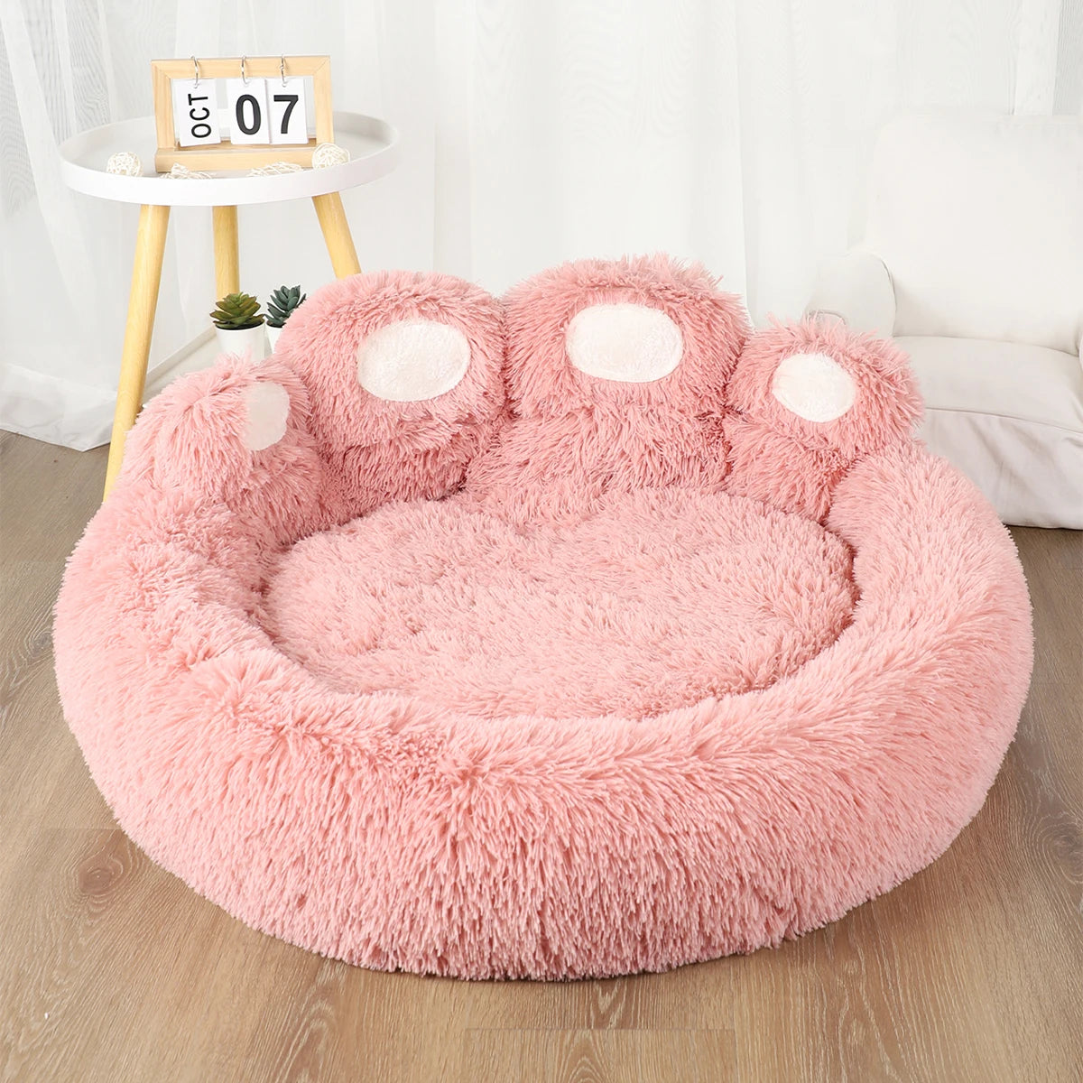Fluffy Dog Winter Warm Sofa Bed