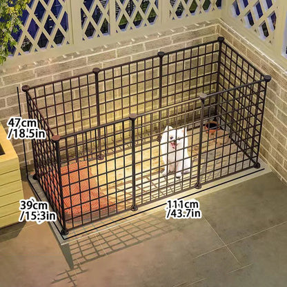 Indoor Dog Fence Gate Cage