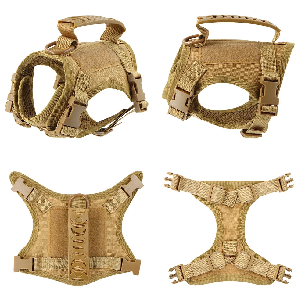 Tactical Cat Adjustable Pet Vest Harness
