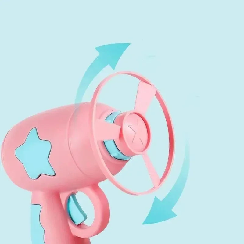 Interactive Flying Disc Launcher Toy