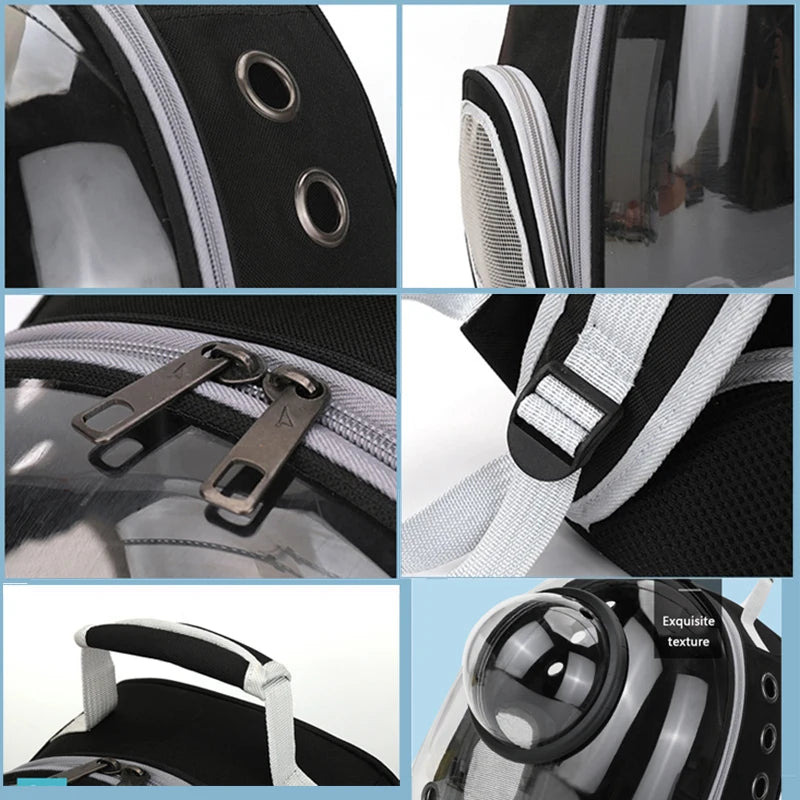 Portable Transport Pet Carrier Space Capsule Bags