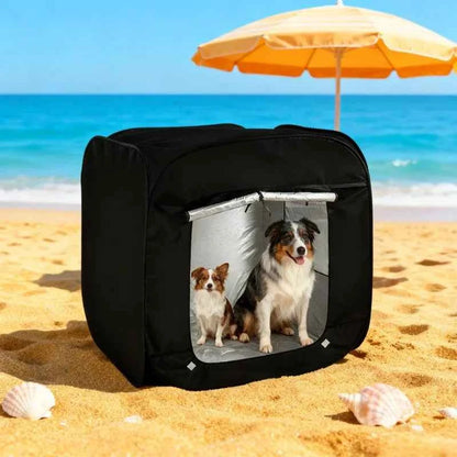 2026 Portable Foldable Extra Large Pet Tent Multi-Functional Outdoor Travel Cage for Cat Dog Easy Operation Pet Shelter Storage