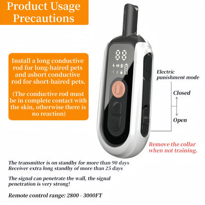 Electric Waterproof Dog Training Bark Collar