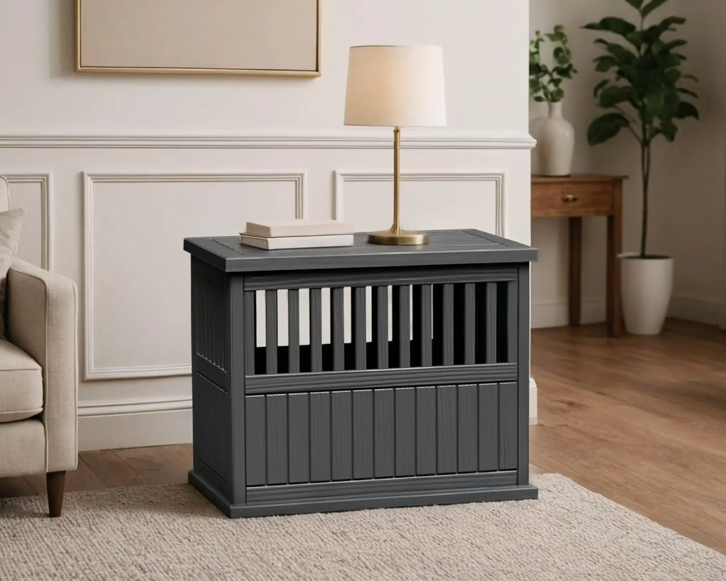 Lockable Dog Kennel Indoor Cage