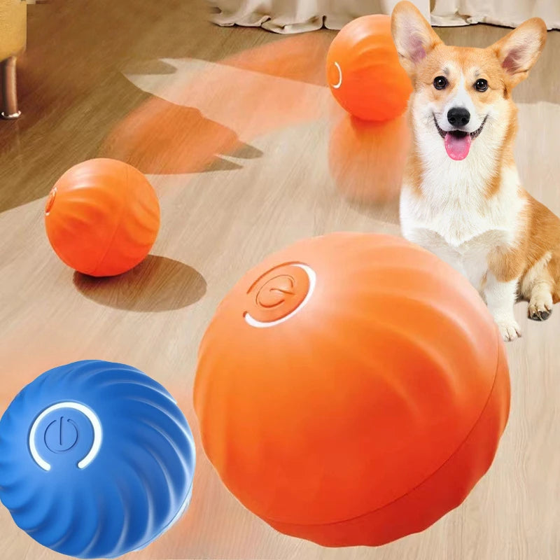USB Rechargeable Automatic Moving Dog Toy Ball