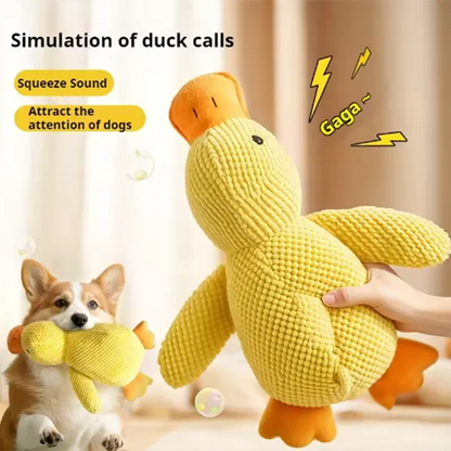 Dog Hug Duck Plush Toy