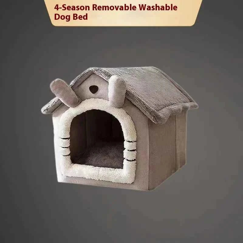 Teddy Winter Warm Cat Dog House