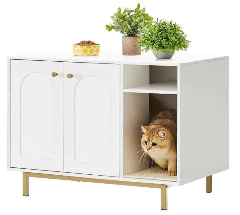 Customizable Wooden Pet Carrier Furniture Furniture Style Dog Crate End Table Hidden Box Furniture