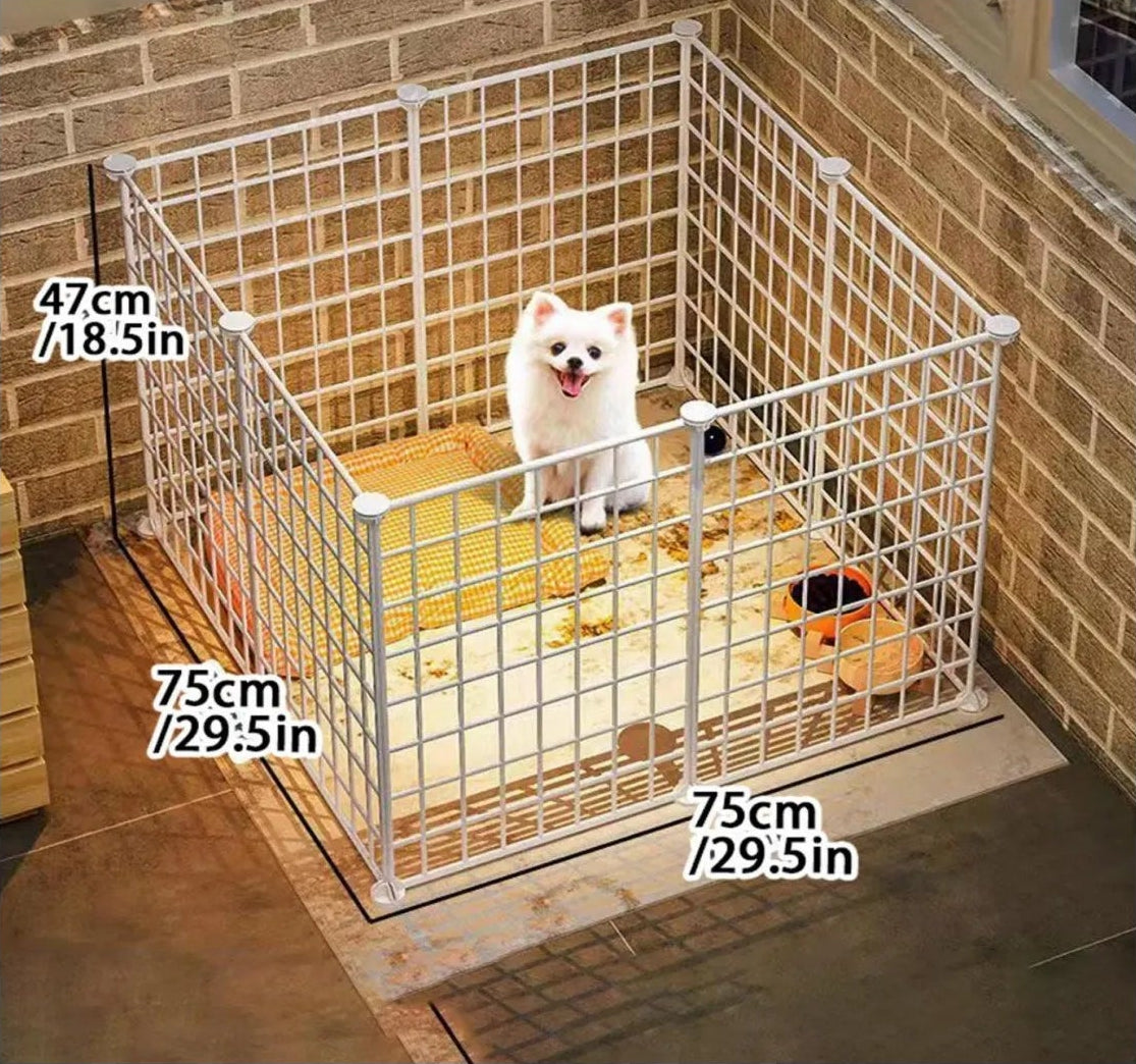 Indoor Dog Fence Gate Cage