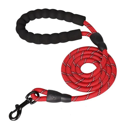 Reflective Dog Leash With Padded Handle