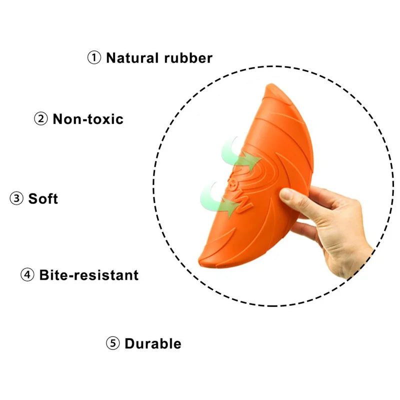 Resistant Flying Disc Toy for Dog