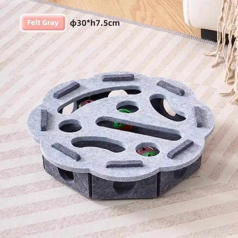 Cat Puzzle Felt Puzzle Box
