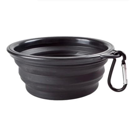 Portable Silicone Food & Water Bowl for Pets