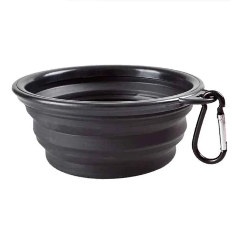 Portable Silicone Food & Water Bowl for Pets