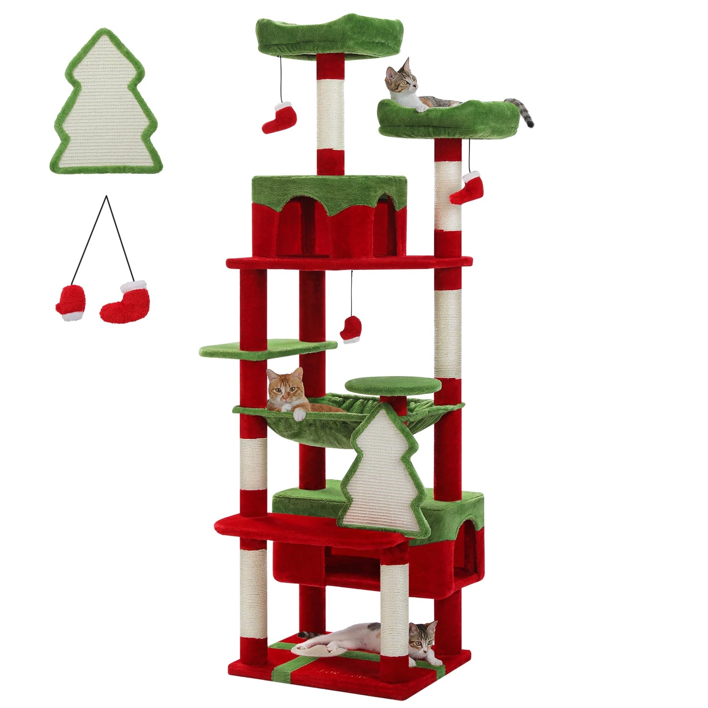 Indoor Multi-Level Cat Tree & Tower