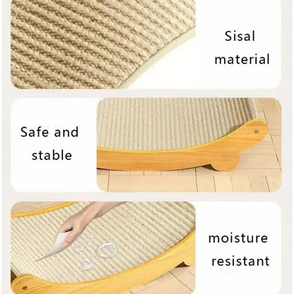 Multifunction Detachable Cat Bed & Scratch Board