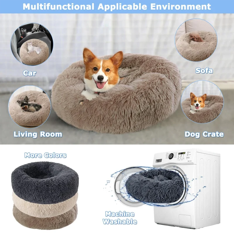 Super Soft Round Cat Bed