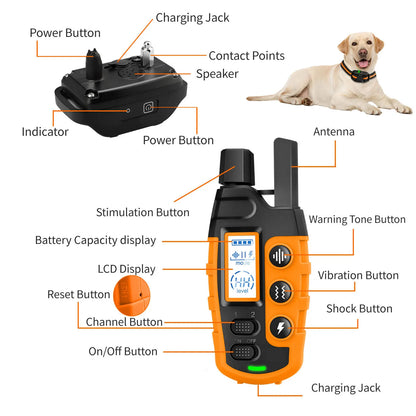Electric Remote Control Waterproof Training Dog Collar