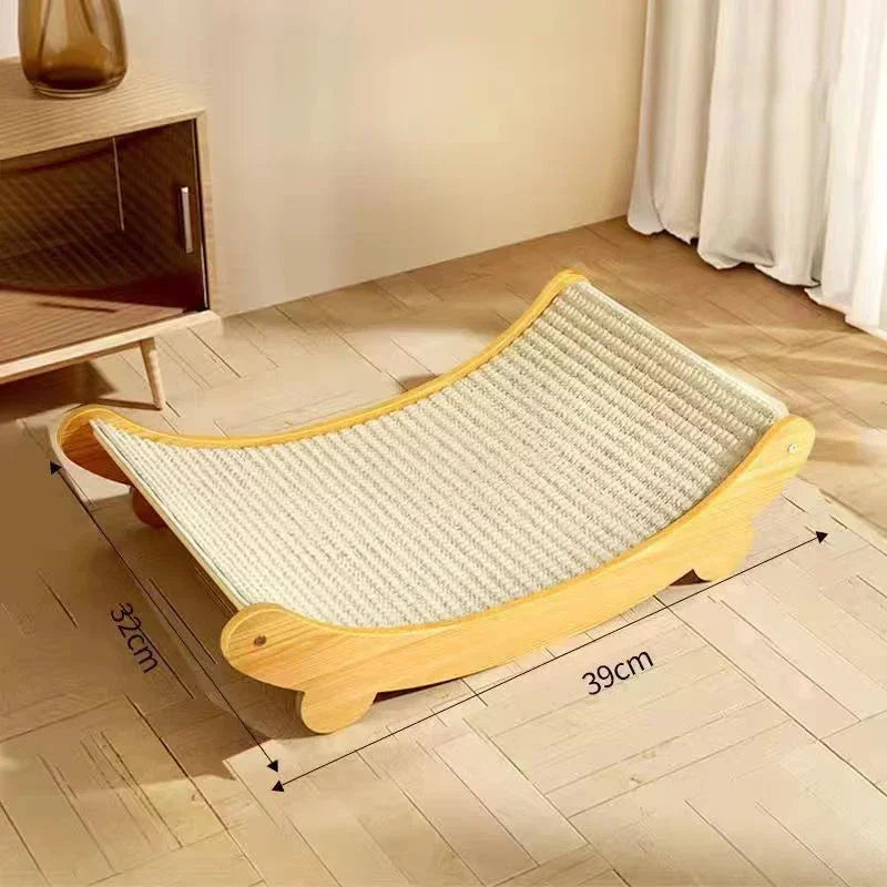 Multifunction Detachable Cat Bed & Scratch Board