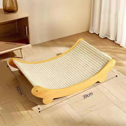 Multifunction Detachable Cat Bed & Scratch Board