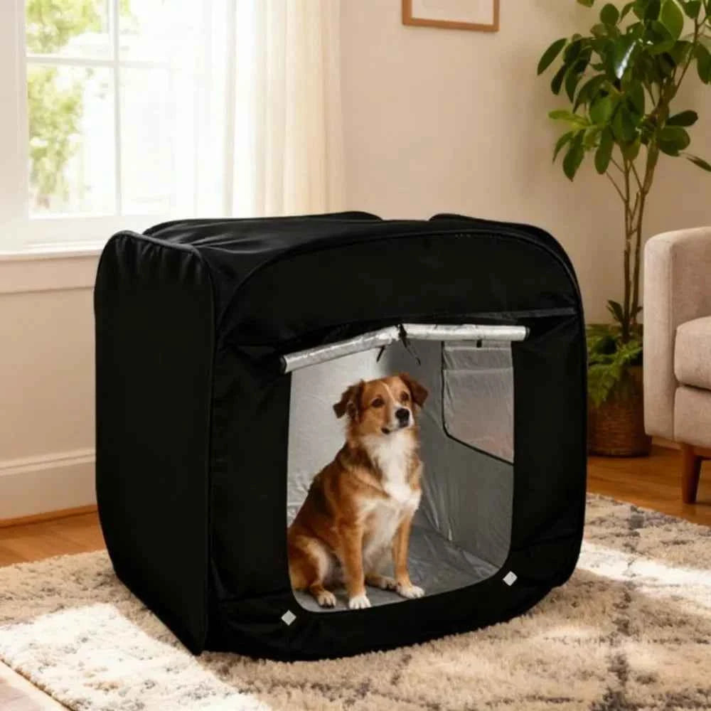 2026 Portable Foldable Extra Large Pet Tent Multi-Functional Outdoor Travel Cage for Cat Dog Easy Operation Pet Shelter Storage