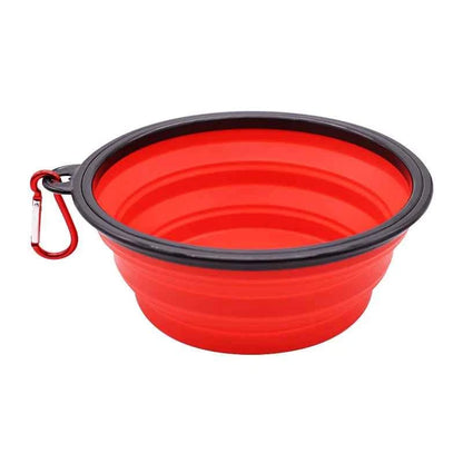 Portable Silicone Food & Water Bowl for Pets