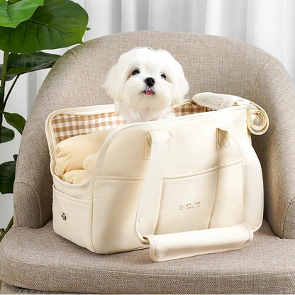 Puppy Go Out Portable Shoulder Handbag