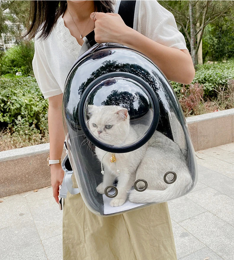 Portable Transport Pet Carrier Space Capsule Bags