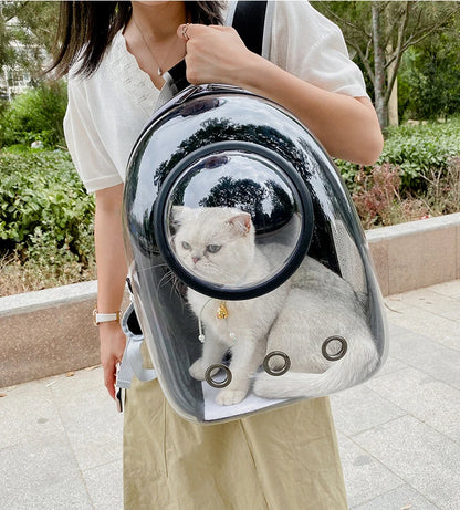 Portable Transport Pet Carrier Space Capsule Bags