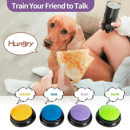 Communication Voice Recording Button for Pet Training Buzzer