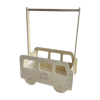 Pet Clothes Rack Multifunctional Wooden Simple Baby Shower Basket Pet Hanger Dog Wardrobe for Living Room Shoes Entryway Hats