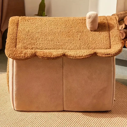 Foldable Pet Cave Sofa Bed House