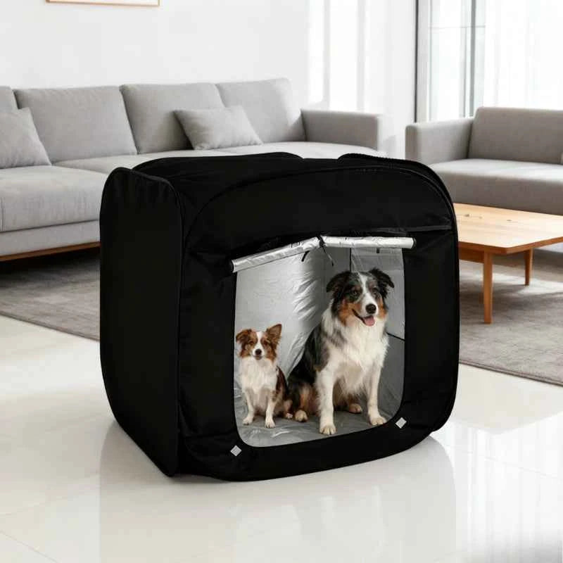 2026 Portable Foldable Extra Large Pet Tent Multi-Functional Outdoor Travel Cage for Cat Dog Easy Operation Pet Shelter Storage