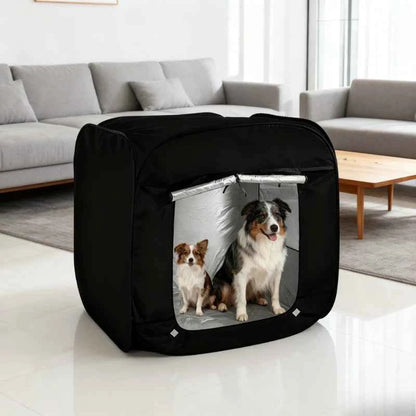 2026 Portable Foldable Extra Large Pet Tent Multi-Functional Outdoor Travel Cage for Cat Dog Easy Operation Pet Shelter Storage