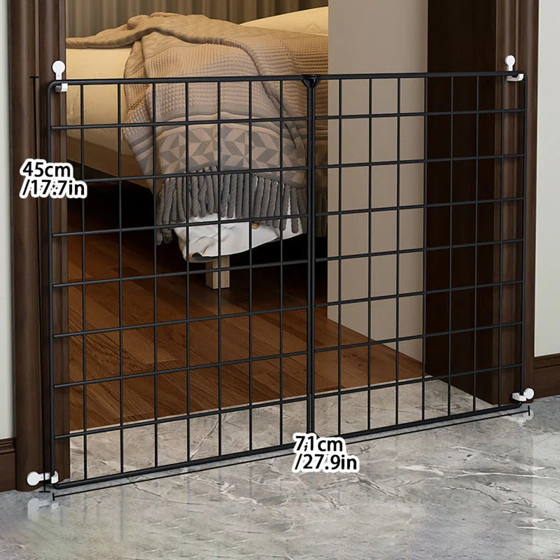 Indoor Dog Fence Gate Cage