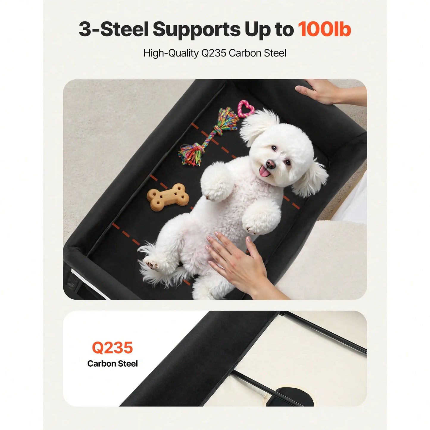 Elevated Dog Bed for Large Dogs
