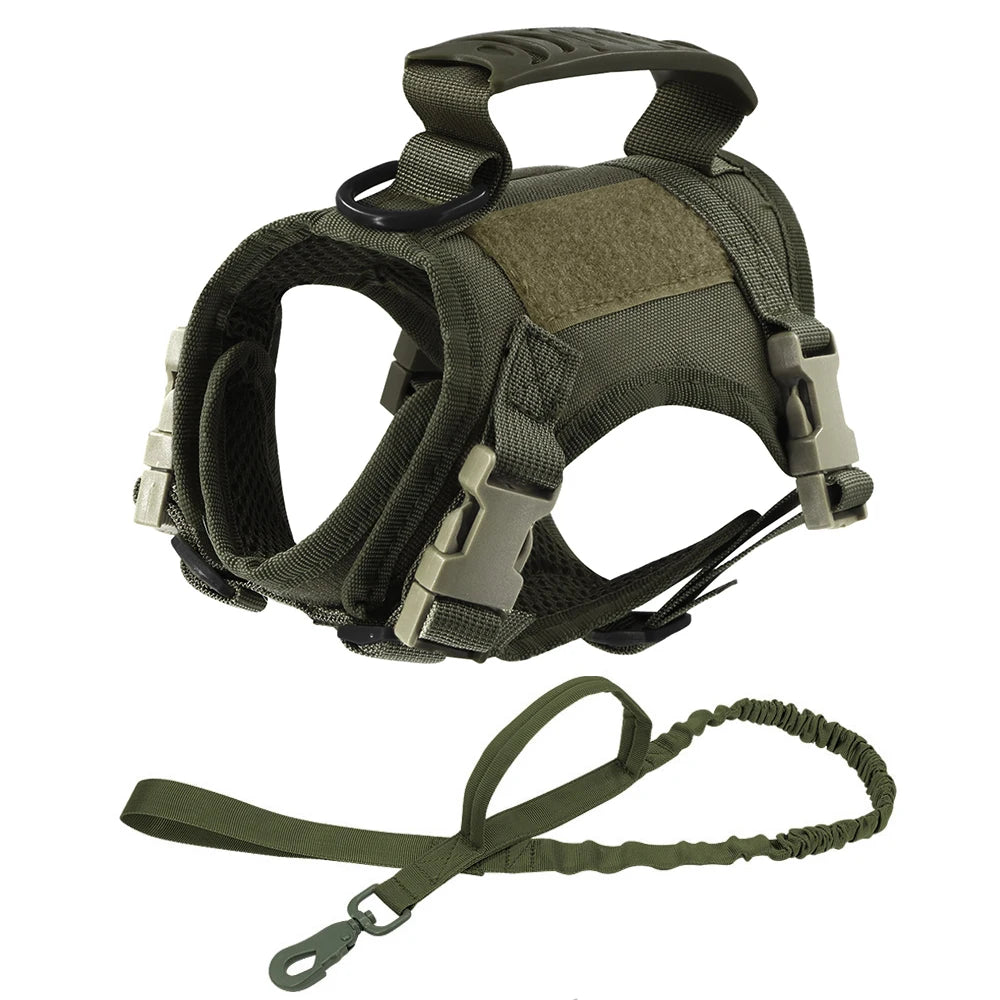 Tactical Cat Adjustable Pet Vest Harness