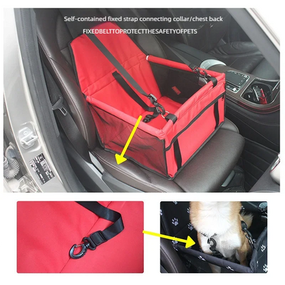 Car Seat Cover Foldable Hammock Pet Harness Basket Bag