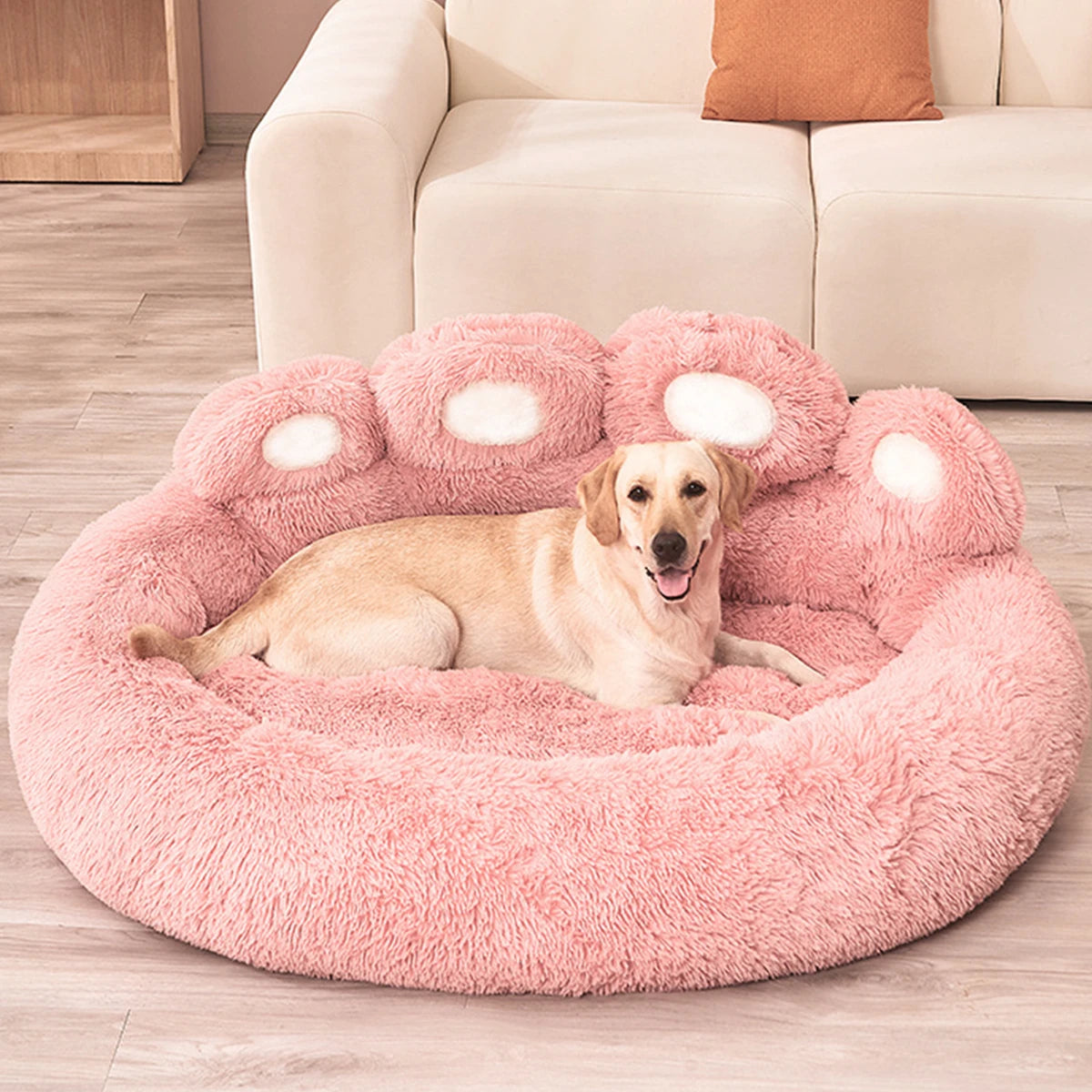 Fluffy Dog Winter Warm Sofa Bed
