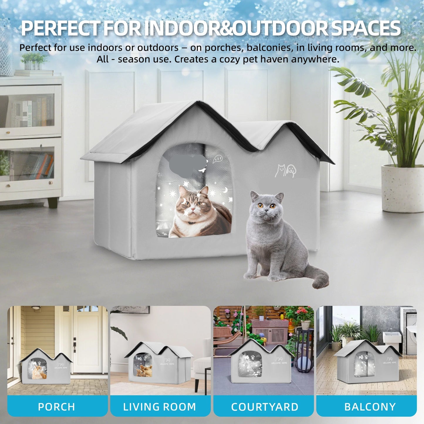 Cat Air Conditioning House