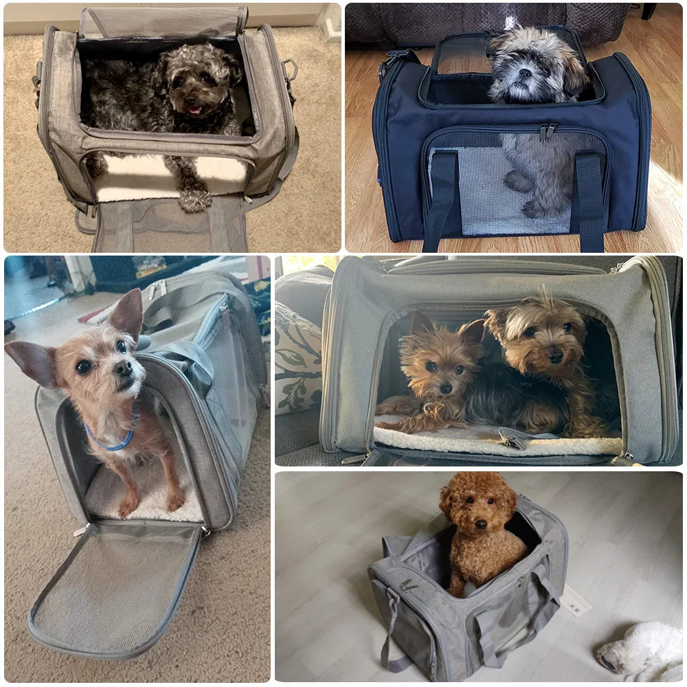 Dog Carrier Bag Soft-Side Backpack